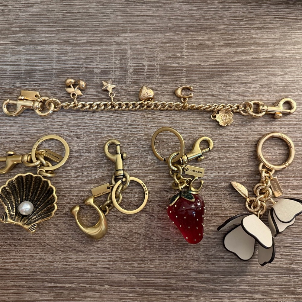 Coach || Bag Charms Bundle || NWOT